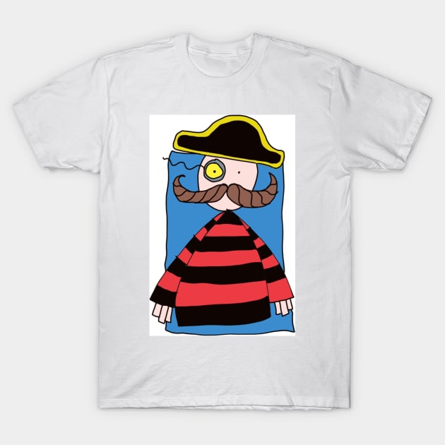 Pirate T-Shirt by Jonesyinc